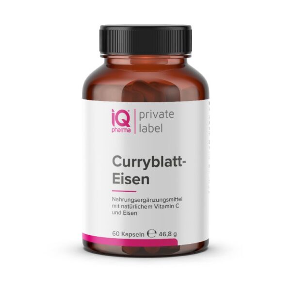 iQ APO Curryblatt Eisen, 60 Kapseln, Curryblatt Eisen APO Mock up 35236 Z3.0