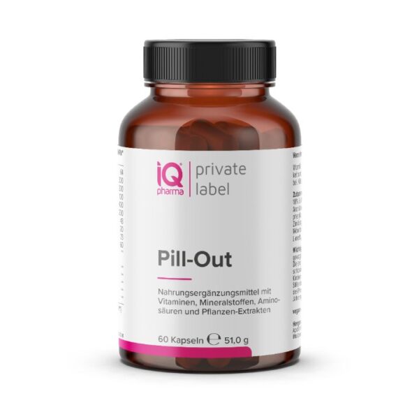 Pill Out, 60 Kapseln, iQ APO Pill Out Mock up 150x50 35346 Z1.0, Drucksorte, 1