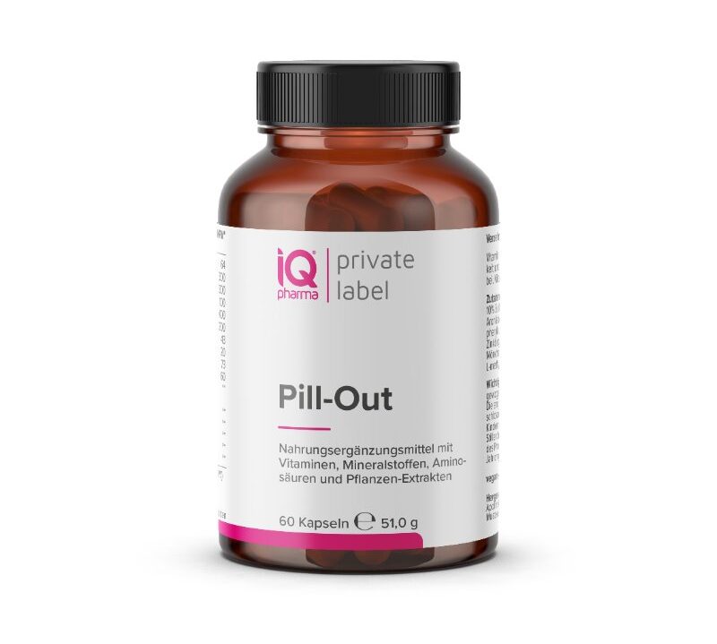 Pill Out, 60 Kapseln, iQ APO Pill Out Mock up 150x50 35346 Z1.0, Drucksorte, 1
